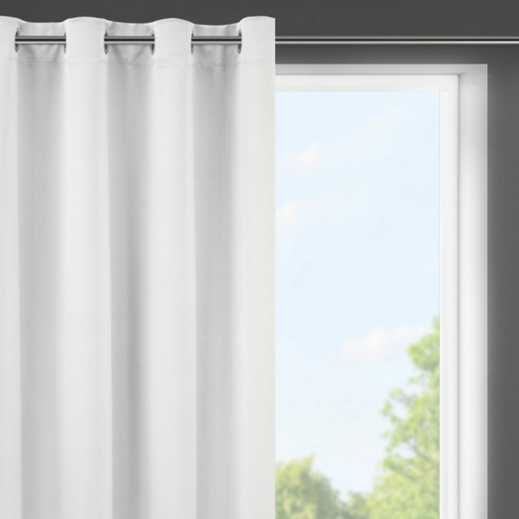 Logan sötétítő függöny Fehér 140x175 cm