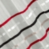 Kép 3/4 - Gabi organza fényáteresztő függöny Krém/piros 295x250 cm