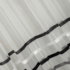 Kép 3/5 - Gabi organza fényáteresztő függöny Krém/grafit 295x250 cm