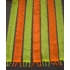 Kép 1/2 - Organza 228 spagetti függöny Zöld/Narancssárga 90x200 cm