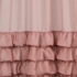 Kép 2/4 - Dolly fodros fényáteresztő függöny Pasztell rózsaszín 140x250 cm