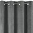 Kép 5/6 - Berfu bársony sötétítő függöny Grafit 140x250 cm
