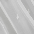 Kép 3/4 - Eleonora4 eurofirany fényáteresztő függöny Fehér/Krémszín 400x145 cm