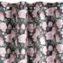 Kép 5/5 - Bellis sötétítő függöny Grafit/rózsaszín 135x250 cm