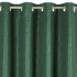 Kép 5/7 - Essme egyszínű sötétítő függöny Sötétzöld 140x250 cm