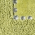 Kép 2/4 - Chic pamut fürdőszobaszőnyeg Olívazöld 75x150 cm