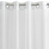 Kép 9/10 - Esel fényes mikrohálós fényáteresztő függöny Fehér 135x250 cm