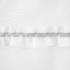 Kép 2/5 - Denise díszes fényáteresztő függöny Fehér 140x250 cm