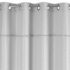 Kép 5/6 - Defne pomponos sötétítő függöny Ezüst 135x260 cm
