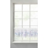 Kép 2/5 - Zoja vitrázs függöny Fehér/kék 30x150 cm