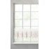 Kép 2/5 - Amelia vitrázs függöny Fehér/rózsaszín 30x150 cm