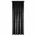 Kép 3/6 - Cypr bársony sötétítő függöny Fekete/ezüst 140x270 cm