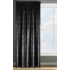 Kép 6/6 - Cypr bársony sötétítő függöny Fekete/ezüst 140x270 cm