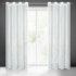 Kép 1/6 - Solei dekor függöny flitterekkel Fehér 140x250 cm