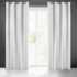 Kép 1/8 - Style öko stílusú sötétítő függöny Fényes Ezüst 140x250 cm