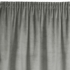 Kép 8/8 - Fargo bársony sötétítő függöny Szürke 140x175 cm