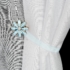 Kép 2/2 - Virág alakú függönyelkötő mágnes 105 Kék