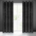 Kép 1/9 - Villa bársony sötétítő függöny Fekete 140x250 cm