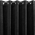 Kép 6/9 - Villa bársony sötétítő függöny Fekete 140x250 cm