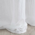 Kép 3/7 - Zuhal öko stílusú dekor függöny Fehér 140x250 cm