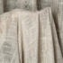 Kép 2/12 - Rubi öko stílusú függöny dekoratív szövéssel Bézs 140x270 cm