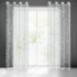 Kép 1/10 - Amanda hálós szerkezetű fényáteresztő függöny Fehér 140x250 cm