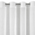 Kép 4/6 - Lucy fényáteresztő függöny voile anyagból Fehér 300x160 cm