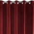 Kép 4/9 - Villa bársony sötétítő függöny Burgundi vörös 140x250 cm