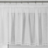 Kép 2/4 - Dagma2 2 részes vitrázs függöny csipkével Fehér 400x65 cm - 400x35 cm