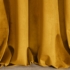 Kép 7/9 - Ria bársony sötétítő függöny Mustársárga 140x270 cm