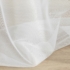 Kép 11/11 - Esel fényes mikrohálós fényáteresztő függöny Fehér 350x250 cm