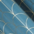 Kép 6/8 - Cande mintás dekor függöny Kék 140x250 cm