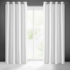 Kép 1/8 - Sötétítő függöny félig matt szövetből Fehér 135x250 cm