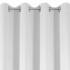 Kép 5/8 - Sötétítő függöny félig matt szövetből Fehér 135x250 cm