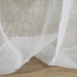 Kép 6/6 - Amaro mikrohálós fényáteresztő függöny fényes mohér szálakkal Fehér 140x250 cm
