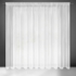 Kép 1/6 - Amaro mikrohálós fényáteresztő függöny fényes mohér szálakkal Fehér 350x250 cm