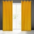 Kép 1/10 - Ada dekor függöny puha velúr anyagból Mustársárga 140x250 cm