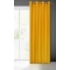 Kép 2/10 - Ada dekor függöny puha velúr anyagból Mustársárga 140x250 cm