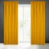 Kép 1/10 - Ada dekor függöny puha velúr anyagból  Mustársárga 140x270 cm