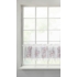 Kép 1/6 - Suzy vitrázs függöny Fehér/rózsaszín 30x150 cm