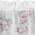Kép 3/6 - Suzy vitrázs függöny Fehér/rózsaszín 30x150 cm
