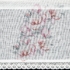 Kép 4/6 - Suzy vitrázs függöny Fehér/rózsaszín 30x150 cm