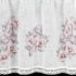 Kép 6/6 - Suzy vitrázs függöny Fehér/rózsaszín 60x150 cm