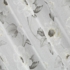Kép 6/10 - Bessy mintás dekor függöny Fehér/szürke/olívazöld 140x250 cm