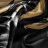 Kép 10/10 - Zoja Pierre Cardin bársony sötétítő függöny Fekete/bézs 140x250 cm