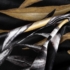 Kép 10/10 - Zoja Pierre Cardin bársony sötétítő függöny Fekete/bézs 140x270 cm