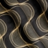 Kép 6/10 - Pola bársony sötétítő függöny Fekete/bézs 140x250 cm