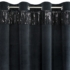 Kép 4/9 - Jasper bársony sötétítő függöny Fekete 140x250 cm