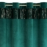 Kép 4/11 - Jasper bársony sötétítő függöny Sötét türkiz 140x250 cm