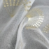 Kép 9/10 - Arles mintás dekor függöny Fehér/arany 300x250 cm
